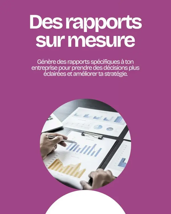 Rapports Odoo sur mesure